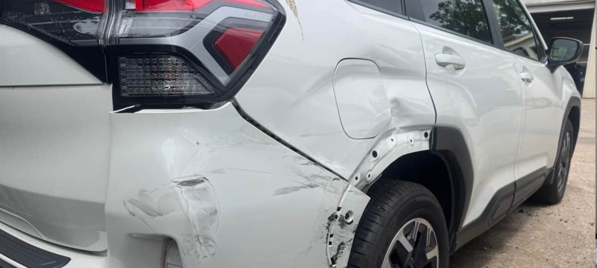 Bumper and fender repair